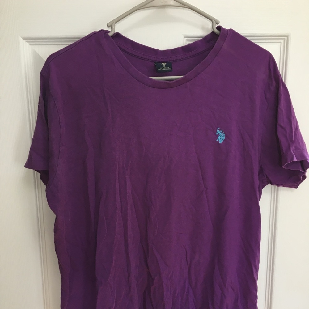 Purple polo brand t-shirt